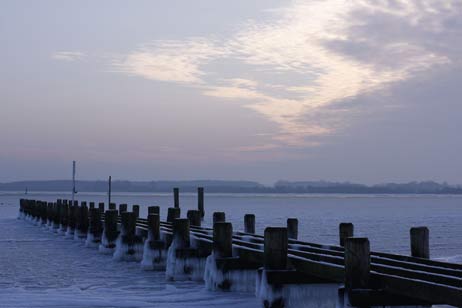 Travemünde Aktuell: Eis auf der Ostsee
