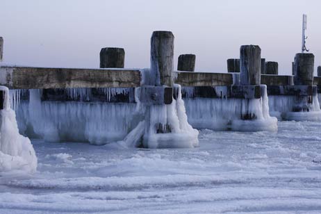 Travemünde Aktuell: Eis auf der Ostsee
