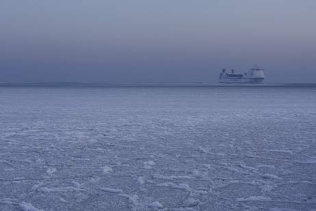 Travemünde Aktuell: Eis auf der Ostsee