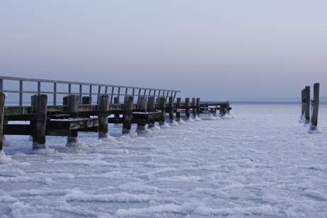 Travemünde Aktuell: Eis auf der Ostsee