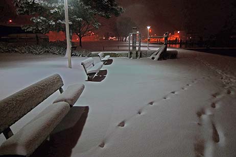 Travemünde Aktuell: Tief Keziban bringt Schnee wie lange Jahre nicht mehr