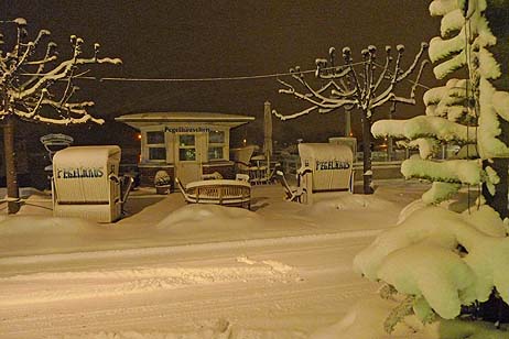 Travemünde Aktuell: Tief Keziban bringt Schnee wie lange Jahre nicht mehr