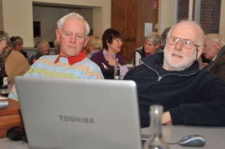 Hatte die Technik locker im Griff: Jörg Fouquet (rechts). Foto: TA