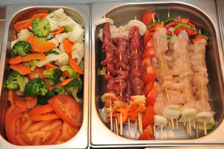 Ein Renner: Das Chinesische Buffet. Foto: TA 