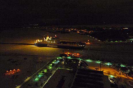 Travemünde Aktuell: Es friert wieder kräftig auf der Trave