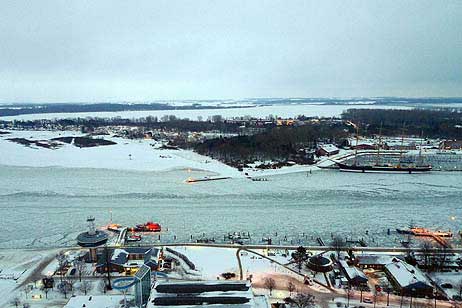 Travemünde Aktuell: Es friert wieder kräftig auf der Trave