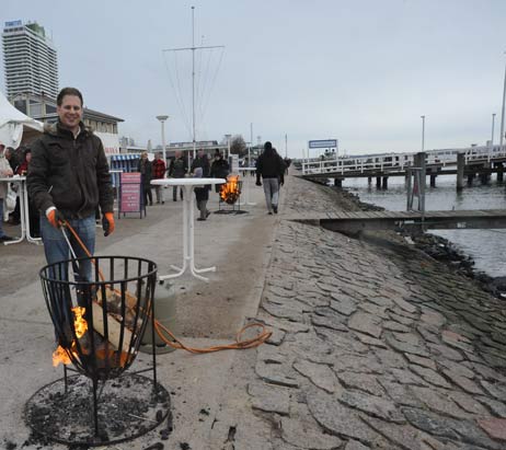 Hält das Thema für gut und würde gern weitermachen: Dennis Gehl vom Veranstalter FarceCrew Events. Foto: TA