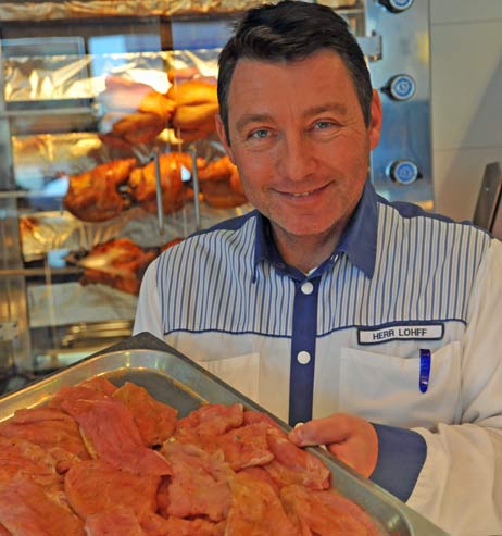 Christian Lohff hat für März die Schnitzelwochen ausgerufen. Foto: TA 