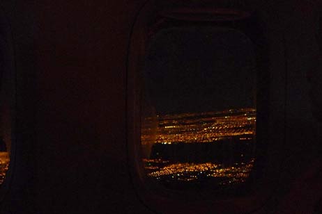 Anflug auf das erleuchtete Buenos Aires. Alle Fotos: KARL ERHARD VÖGELE