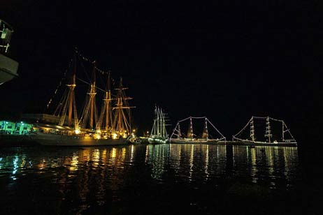 Abendstimmung im Hafen. Foto: KARL ERHARD VÖGELE 