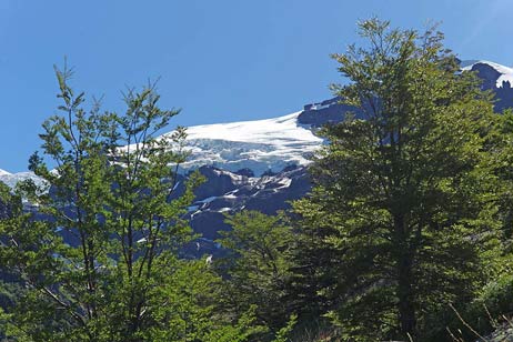 Blick auf einen Gletscher des Donnerberges. Foto: KARL ERHARD VÖGELE