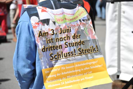 Travemünde Aktuell: Lehrer-Streik in Lübeck
