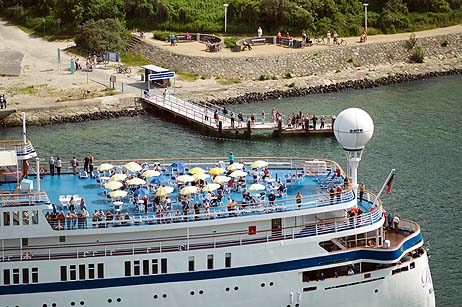 Travemünde Aktuell: Prinzessin am Ostpreußenkai