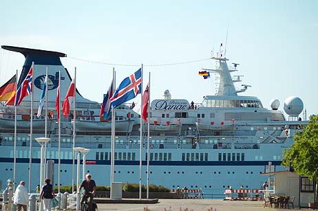 Travemünde Aktuell: Prinzessin am Ostpreußenkai