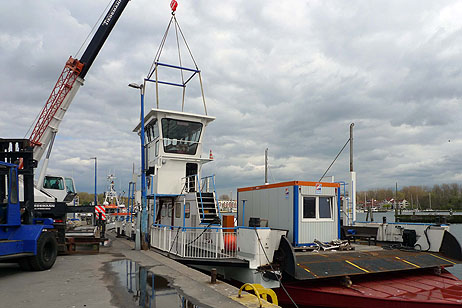 Travemünde Aktuell: Priwallfähre Berlin wieder im Einsatz: