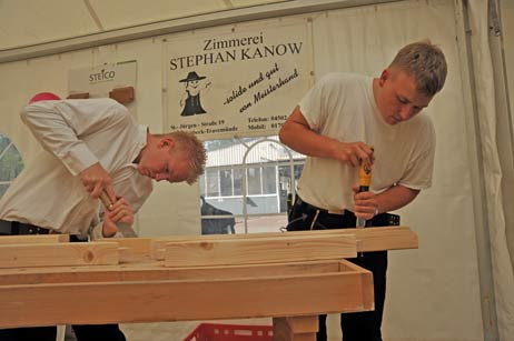 Stand der Firma Kanow. Foto: TA 