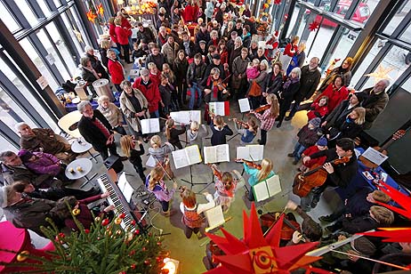 Sorgt immer für ein volles Haus: Die Musikschulee Seesaite. Alle Fotos: KARL ERHARD VÖGELE 