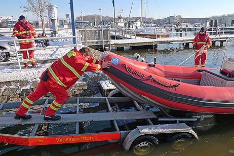Travemünde Aktuell: Erste Einsatzübung: