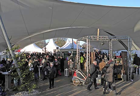Der Neujahrsgarten war zum Silvester-Wochenende noch einmal gut besucht. Foto: KARL ERHARD VÖGELE