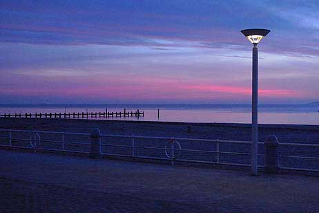 Travemünde Aktuell: Morgenrot kündigt vom schönen Tag