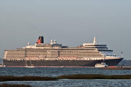 Die »Queen Elizabeth« kommt nach Travemünde. Foto: GEORGE HUTCHINSON/WIKIPEDIA