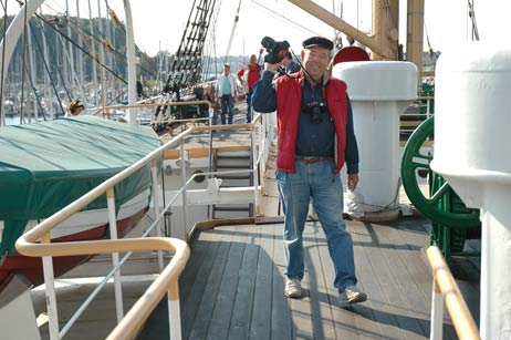 Karl Erhard Vögele, Fotochef von »Travemünde Aktuell«, begleitete den Passat-Geburtstag mit der Kamera und zeigt die schönsten Bilder. Foto: ARCHIV TA