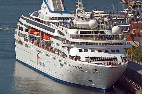 Travemünde Aktuell: Kreuzfahrer Gemini auf Ostseetrip – heute in Travemünde