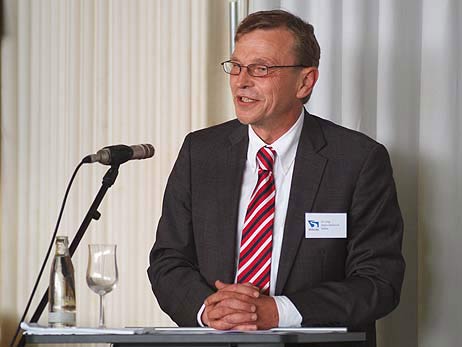 Dr. Hans Heinrich Witte, Leiter der Wasser- und Schifffahrtsdirektion Nord in Kiel, betonte die Bedeutung der Leuchttürme für den Tourismus. Fotos: KARL ERHARD VÖGELE