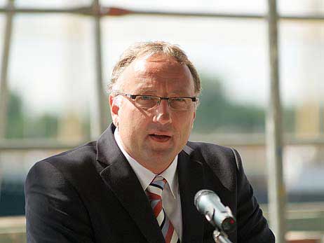 Ansprache von Henning Dierken, Amtsleiter WSA Lübeck.