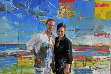 Und nach der Bearbeitung durch Ninette Matthiesen und Michael Weigel. Fotos: TA