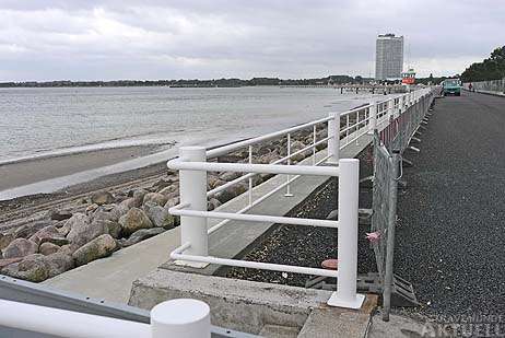 Travemünde Aktuell: Strandpromenade: Neues von der Baustelle