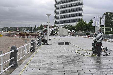 Travemünde Aktuell: Strandpromenade: Neues von der Baustelle