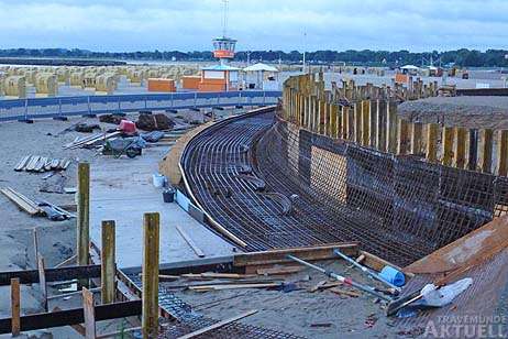 Travemünde Aktuell: Strandpromenade: Neues von der Baustelle
