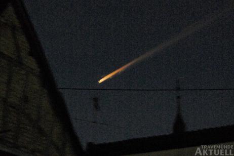 Im Hunsrück war das Himmelsphänomen deutlich zu sehen. So wie in vielen Teilen Deutschlands und dem benachbarten Ausland. Von der Ostseeküste wurden keine Sichtungen gemeldet. Foto: KARL ERHARD VÖGELE 