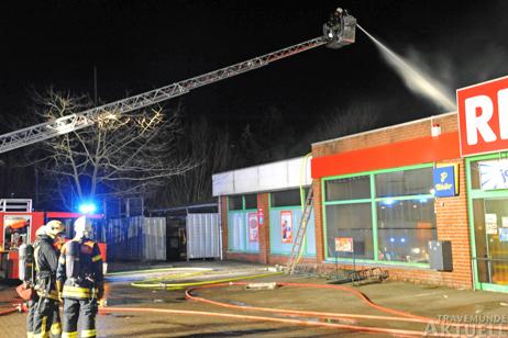 Travemünde Aktuell: Feuer im Supermarkt
