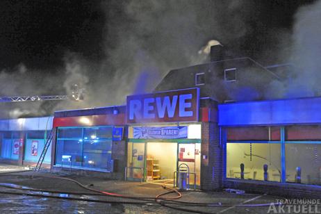 Travemünde Aktuell: Feuer im Supermarkt