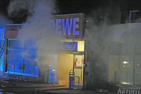 Travemünde Aktuell: Feuer im Supermarkt