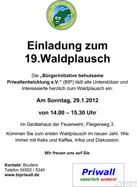 Travemünde Aktuell: BiP lädt zum 19. Waldplausch