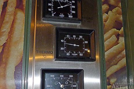 Travemünde Aktuell: Feucht und -12 Grad kalt