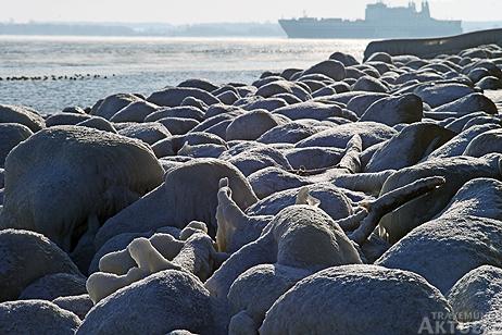Travemünde Aktuell: Winterliche Impressionen vom Brodtener Steilufer