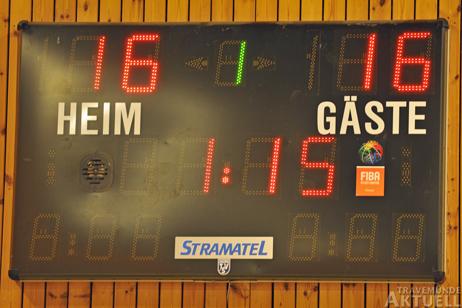 Zur Halbzeit noch ausgeglichen... Fotos: TA