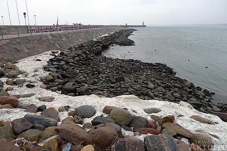 Travemünde Aktuell: Niedrigwasser in Travemünde