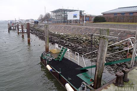 Travemünde Aktuell: Niedrigwasser in Travemünde