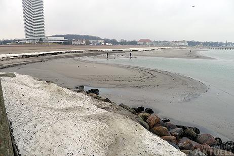 Travemünde Aktuell: Niedrigwasser in Travemünde